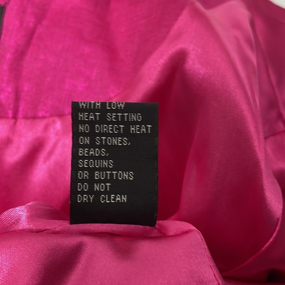 Berek 100% Linen Pink Jacket with Jewel/Stones | Size S - Picture 6 of 6